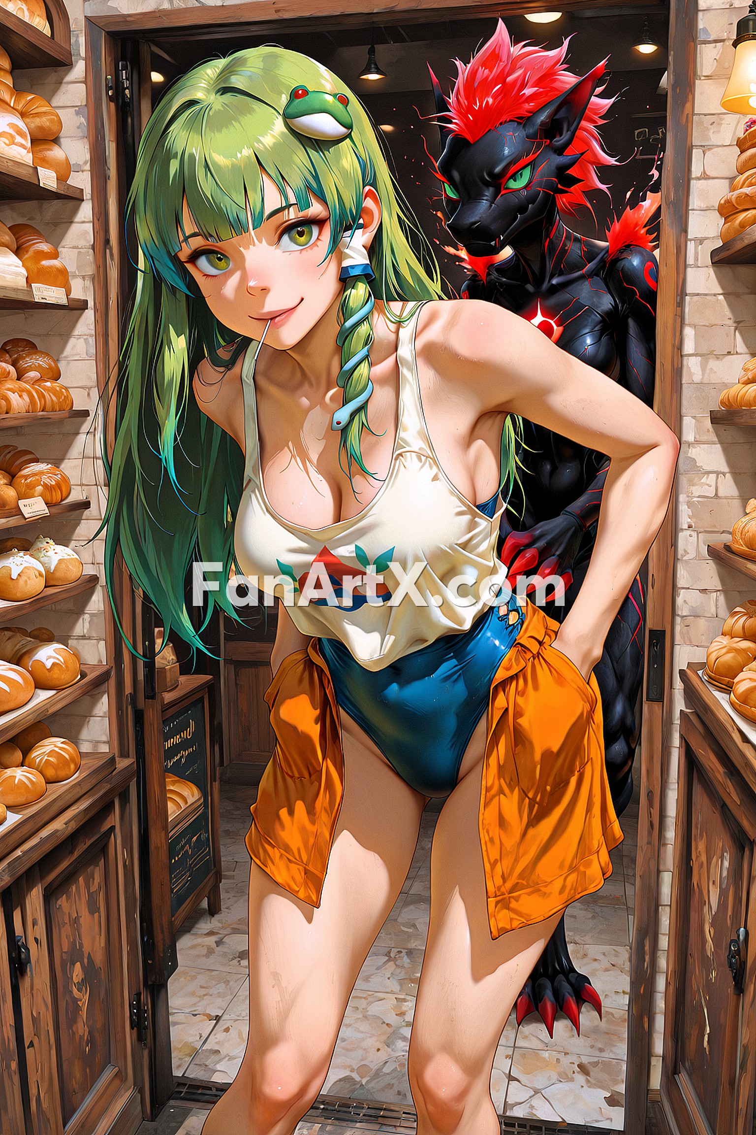 Kochiya Sanae Touhou project Fanart 6155214